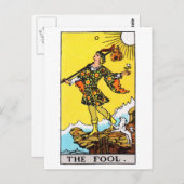 Tarot-Narr Postkarte (Vorne/Hinten)