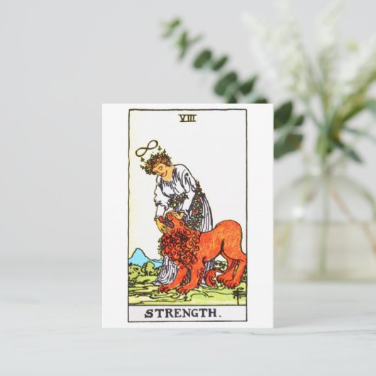 Tarot Postkarte (Stehend Vorderseite)