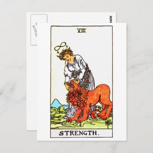 Tarot Postkarte (Vorne/Hinten)