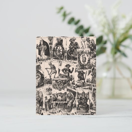 Tarot Postkarte (Stehend Vorderseite)