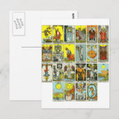 Tarot Postkarte (Vorne/Hinten)