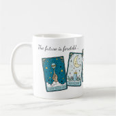 Tarot Pregnancy Baby Boy Reveal für Familie Kaffeetasse (Links)