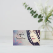 Tarot Psychische Haare Visitenkarte (Stehend Vorderseite)