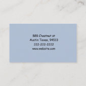 Tarot Psychische Haare Visitenkarte (Rückseite)