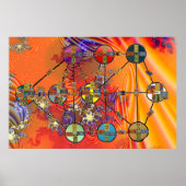 Tarot Qabbalah von WG Gray Poster (Vorne)