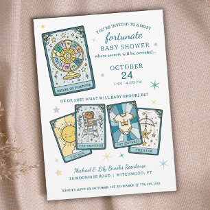 Tarot Rad des Schicksals Geschlechterenthüllung Ba Einladung