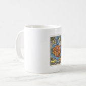 Tarot Rad  des Schicksals Wheel of Fortune Kaffeetasse (Vorderseite Links)