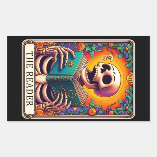 Tarot Reader Sticker (Vorderseite)