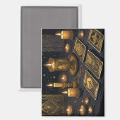 Tarot Reading-Design Magnet (Vorderseite/Rückseite)