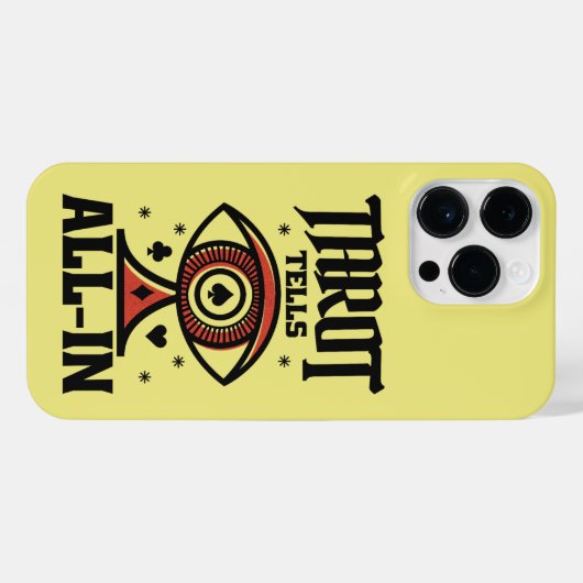 TAROT SAGT ALL-IN iPhone HÜLLE (Rückseite (Horizontal))