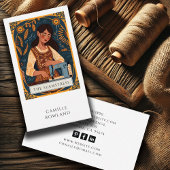 Tarot Seamstress Business Card Visitenkarte