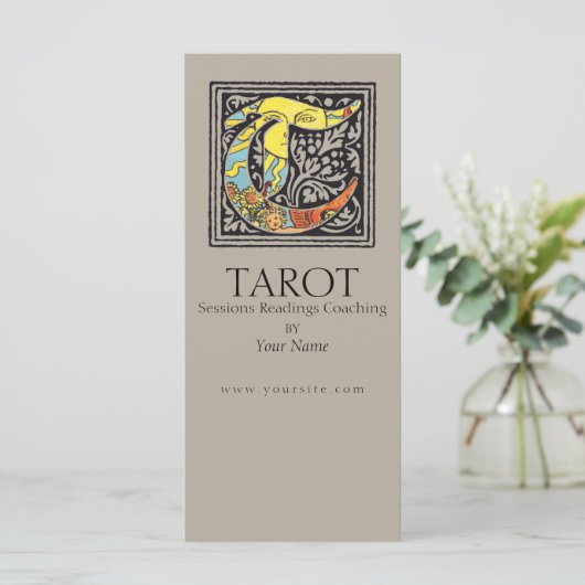 TAROT Sessions, Readings - Grußkarte, Flyer (Stehend Vorderseite)