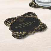 Tarot Sonne und Mond Hochzeit Untersetzer (angewinkelt)