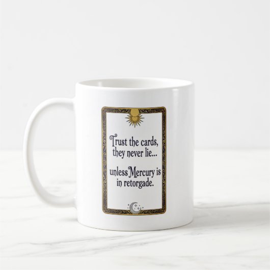Tarot Spaß Tasse (Links)