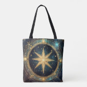 Tarot Star Tote Bag Tasche (Rückseite)