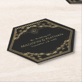 Tarot Sun and Moon Wedding Paper Untersetzer (angewinkelt)