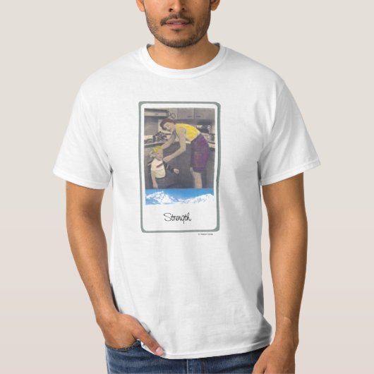 Tarot T: Stärke T-Shirt (Vorderseite)