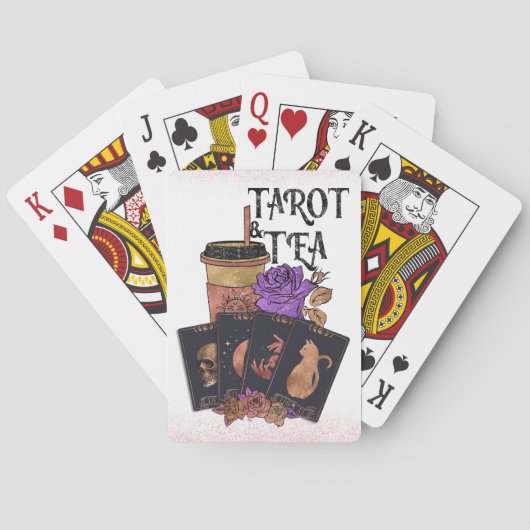 Tarot & Tee Spielkarten (Rückseite)
