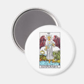 Tarot-Temperanz Magnet (Vorderseite/Rückseite)