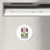 Tarot-Temperanz Magnet (In Situ (Geschirrspüler))
