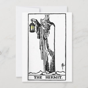 Tarot: The Hermit Notecards Mitteilungskarte