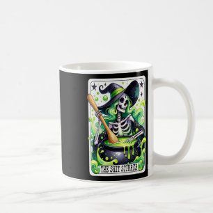 Tarot The Stirrer Funny Halloween Tarot Card Kaffeetasse