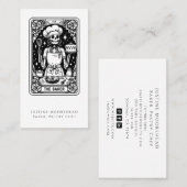 Tarot Themed Baker Konditorei Koch Dessert Caterer Visitenkarte (Vorne/Hinten)