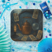Tarot und Tee Pappteller (Party)