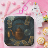 Tarot und Tee Pappteller (Party)