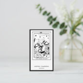 Tarot-Visitenkarte Visitenkarte (Stehend Vorderseite)