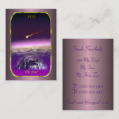 Tarot-Visitenkarten - die Stern-Karte Visitenkarte (Vorne/Hinten)