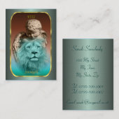 Tarot-Visitenkarten - Stärke Visitenkarte (Vorne/Hinten)