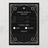 Tarot-Vorhersagen und Ratgeber-Karte Hinweiskarte (Rückseite)