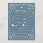 Tarot-Vorhersagen und Ratgeber-Karte Hinweiskarte (Rückseite)