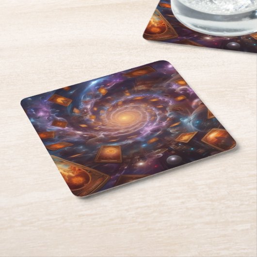 Tarot Vortex Untersetzer (angewinkelt)