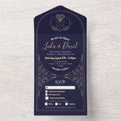 Tarot Wedding & UAWG Moon Kristallwelten Einladung (Innen Boden)