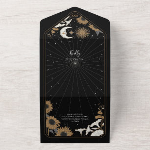 Tarot Wedding & UAWG Sun Moon Aligned Einladung