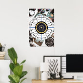 Tarot Wheel Zodiac | POSTER (Heimbüro)