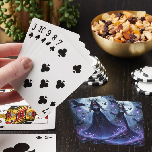 Tarot Whimsisch Sternzeichen Hexe Himmel Mond Magi Spielkarten (In Situ)