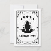 Tarot Yoga Lehrer Geburtstagsfeier Abschluss (Vorderseite)