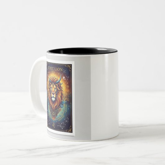 Tarot Zweifarbige Tasse (Vorderseite Links)