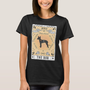 Tarotkarte Der Hund Mexikanischer Haarloser Himmel T-Shirt