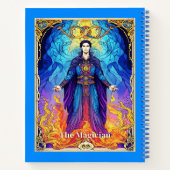 Tarotkarte Der Magier Journal Notizblock (Rückseite)