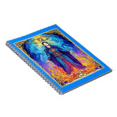 Tarotkarte Der Magier Notizblock (Rechte Seite)