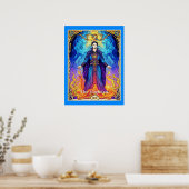 Tarotkarte Der Magier Poster (Küche)