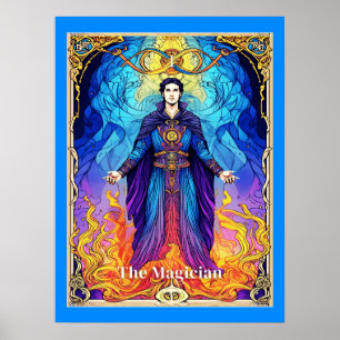 Tarotkarte Der Magier Poster