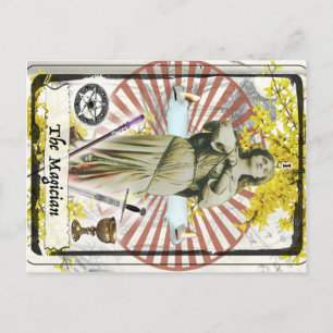 Tarotkarte Der Magier Postkarte