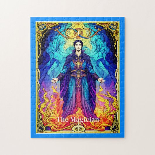 Tarotkarte Der Magier Puzzle (Vertikal)