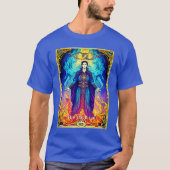 Tarotkarte Der Magier T-Shirt (Vorderseite)