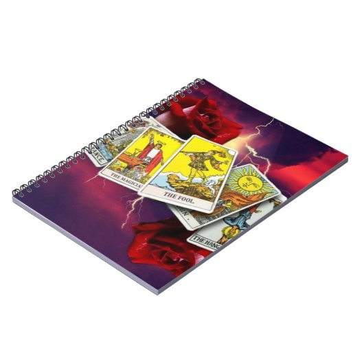 Tarotkarte Notizbuch Notizblock (Linke Seite)
